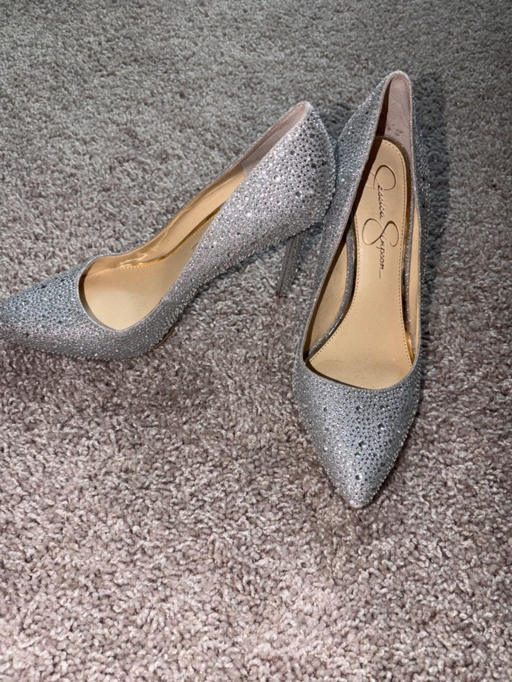 Rhine stone heels